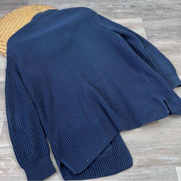 Madewell Navy knit Open front cardigan - Picture 2 of 5